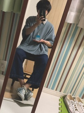 おもち  相互さん（メンズ・169cm）の春コーディネート