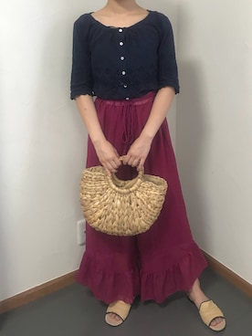 Ⓜ︎さん（レディース・153cm）の夏コーディネート