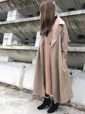 Tomoyoさん（レディース・153cm）の春コーディネート