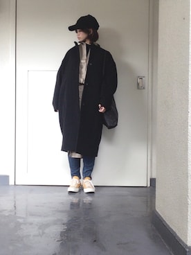 🅨Ⓤ🅒🅞さん（レディース・157cm）の冬コーディネート