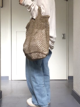 「20/80（テゥエンティーエイティー）のアイテム（アクセサリー）」を使った、🅨Ⓤ🅒🅞さん（レディース・157cm）の夏コーディネート