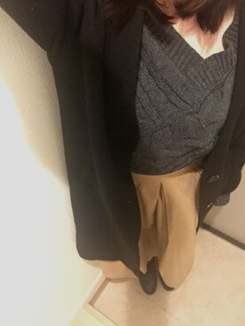 「a.g.plus（エージープラス）のアイテム（ジャケット/アウター）」を使った、mu.さん（レディース・154cm）の春コーディネート