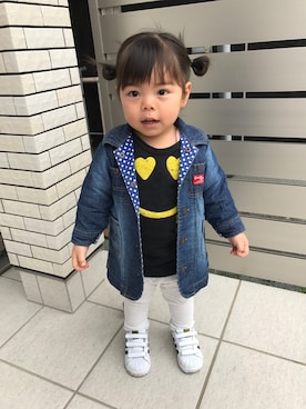 ✩しーちゃろ✩さん（キッズ・90cm）の春コーディネート