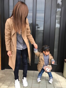 ✩しーちゃろ✩さん（キッズ・90cm）の春コーディネート