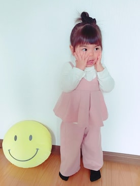 ✩しーちゃろ✩さん（キッズ・90cm）の春コーディネート