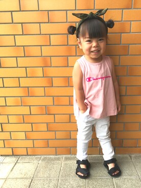 ✩しーちゃろ✩さん（キッズ・90cm）の夏コーディネート