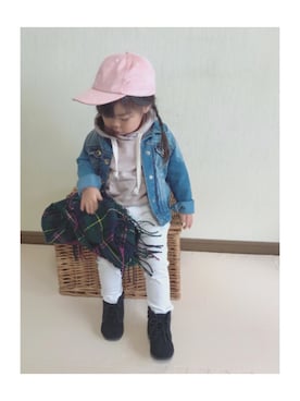 ✩しーちゃろ✩さん（キッズ・90cm）の冬コーディネート