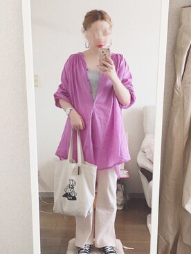 アカミ(akamie)さん(レディース・156cm)の夏コーディネート