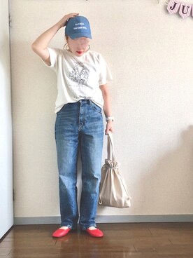 アカミ(akamie)さん(レディース・156cm)の夏コーディネート