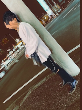 「UNIQLO（ユニクロ）のアイテム（パンツ、ブラック系）」を使った、ぷくプクさん（メンズ・166cm）の秋コーディネート