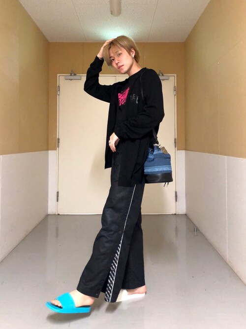 Diesel Accessories Store 阪急西宮ガーデンズ山口真之介さんのニット セーターを使ったコーディネート Zozotown Diesel Accessories Store 阪急西宮ガーデンズ山口真之介さんのニット セーターを使ったコーディネート Zozotown