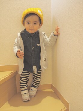 SEI-KOTOさん（キッズ・80cm）の春コーディネート