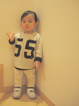 SEI-KOTOさん（キッズ・80cm）の春コーディネート