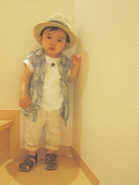 SEI-KOTOさん(キッズ・80cm)の夏コーディネート