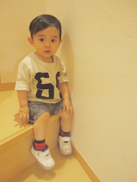 SEI-KOTOさん（キッズ・80cm）の春コーディネート