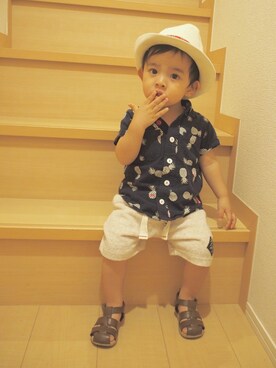 SEI-KOTOさん(キッズ・80cm)の夏コーディネート