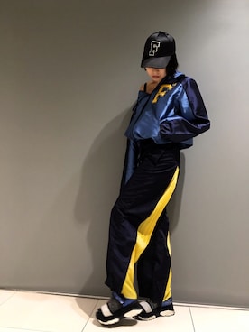 「FentyPumaByRihanna」｜yurina katsuraさん（レディース・165cm）の秋コーディネート