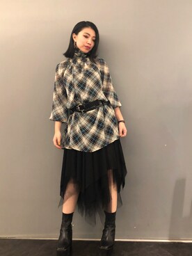 yurina katsuraさん（レディース・165cm）の夏コーディネート