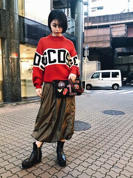 yurina katsuraさん(レディース・165cm)の秋コーディネート
