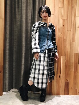 yurina katsuraさん（レディース・165cm）の冬コーディネート