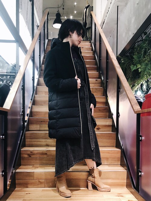 yurina katsura（ROYAL FLASH 上野）｜HERNOのダウンジャケット/コートを使ったコーディネート - WEAR