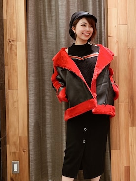 「ハデ色」｜「アイテム（ジャケット/アウター）」を使った、yurina katsuraさん（レディース・165cm）の夏コーディネート