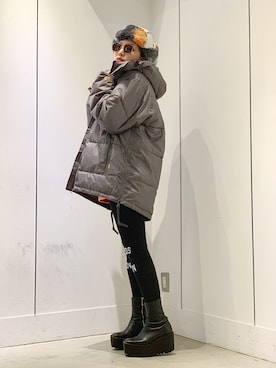 yurina katsuraさん（レディース・165cm）の冬コーディネート