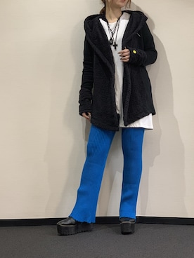 「stud.（スタッド）のアイテム（トップス）」を使った、yurina katsuraさん（レディース・165cm）の冬コーディネート