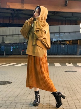 yurina katsuraさん(レディース・165cm)の冬コーディネート