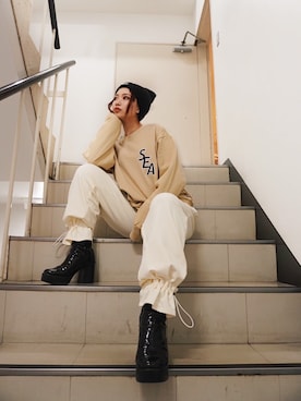 yurina katsuraさん（レディース・165cm）の冬コーディネート