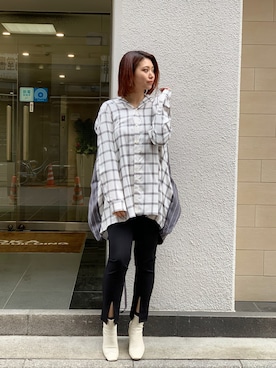 yurina katsuraさん（レディース・165cm）の冬コーディネート