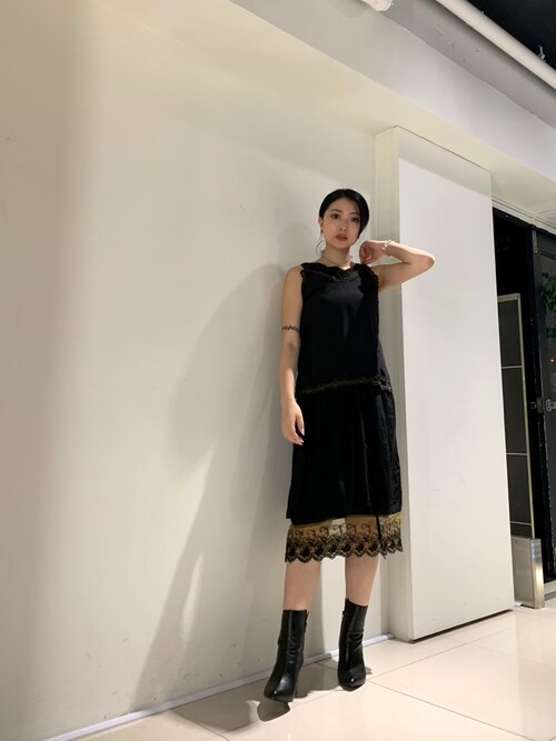 yurina katsura（ROYAL FLASH 神宮前）｜JUSTINE CLENQUETのネックレスを使ったコーディネート - WEAR