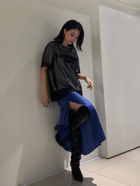 yurina katsuraさん（レディース・165cm）の夏コーディネート