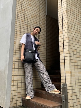 「MIHARAYASUHIRO（ミハラヤスヒロ）のアイテム（ジャケット/アウター）」を使った、yurina katsuraさん（レディース・165cm）の夏コーディネート