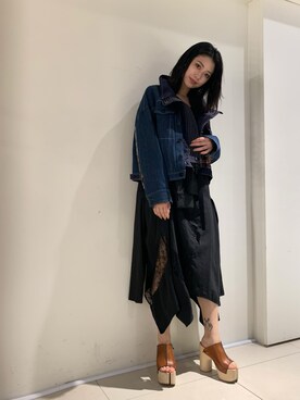 yurina katsuraさん（レディース・165cm）の夏コーディネート