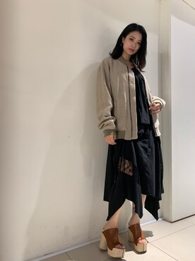 yurina katsuraさん（レディース・165cm）の夏コーディネート