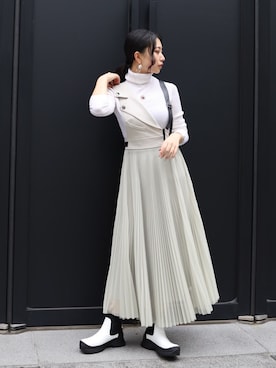 「TOMMY HILFIGER（トミーヒルフィガー）のアイテム」を使った、yurina katsuraさん（レディース・165cm）の秋コーディネート