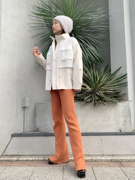 「PASCAL MARIE DESMARAIS（パスカルマリエデマレ）のアイテム」を使った、yurina katsuraさん（レディース・165cm）の冬コーディネート