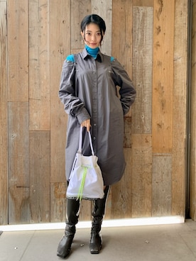 yurina katsuraさん（レディース・165cm）の冬コーディネート