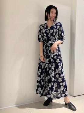 「BACKLASH（バックラッシュ）のアイテム（ワンピース/ドレス）」を使った、yurina katsuraさん（レディース・165cm）の春コーディネート