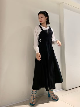 「PASCAL MARIE DESMARAIS（パスカルマリエデマレ）のアイテム」を使った、yurina katsuraさん（レディース・165cm）の夏コーディネート