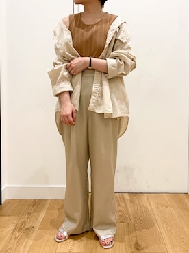 naoさん（レディース・155cm）の春コーディネート