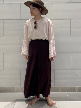 naoさん（レディース・155cm）の夏コーディネート