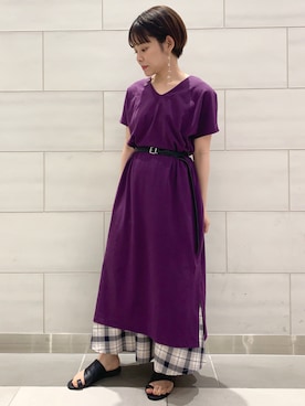 naoさん（レディース・155cm）の夏コーディネート