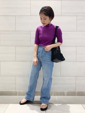 naoさん（レディース・155cm）の夏コーディネート