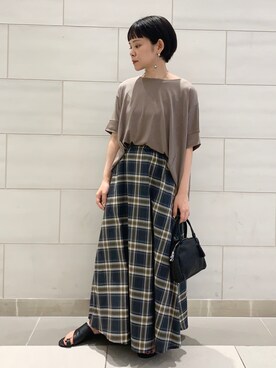 naoさん（レディース・155cm）の夏コーディネート