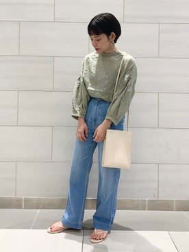 naoさん（レディース・155cm）の夏コーディネート