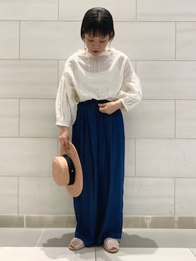 naoさん（レディース・155cm）の夏コーディネート