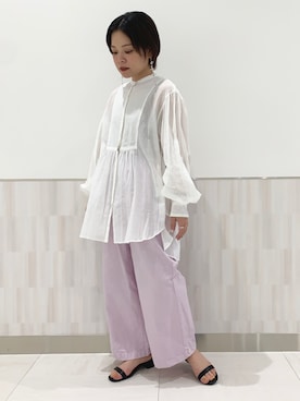 naoさん（レディース・155cm）の春コーディネート