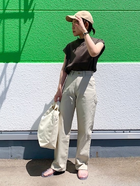 naoさん（レディース・155cm）の春コーディネート